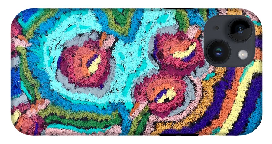 Phone Case | Chenille Posies | Gretchen Langner Art