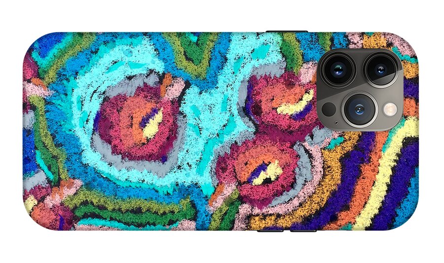 Phone Case | Chenille Posies | Gretchen Langner Art