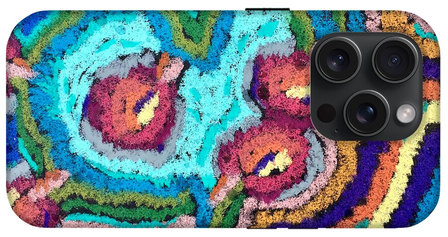 Phone Case | Chenille Posies | Gretchen Langner Art