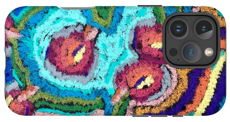 Phone Case | Chenille Posies | Gretchen Langner Art