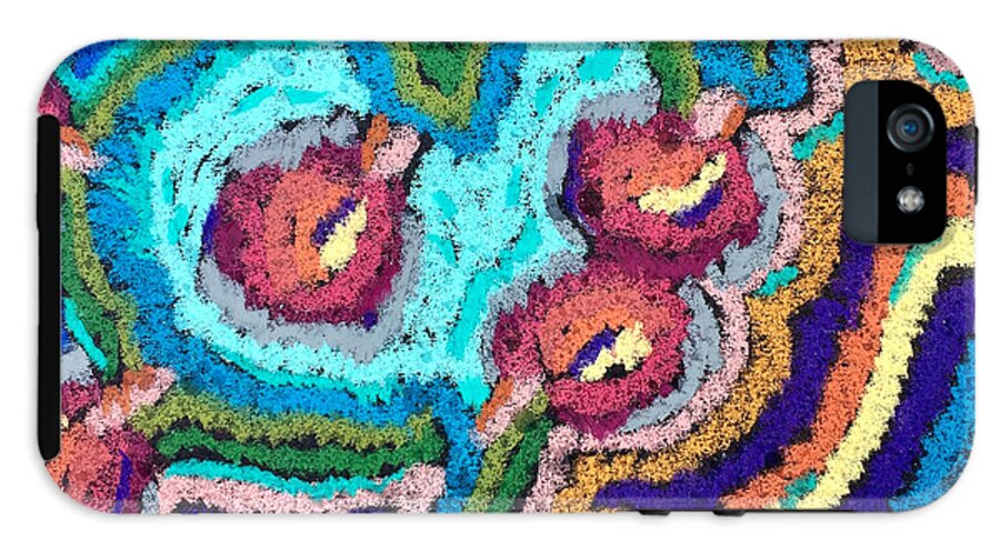 Phone Case | Chenille Posies | Gretchen Langner Art