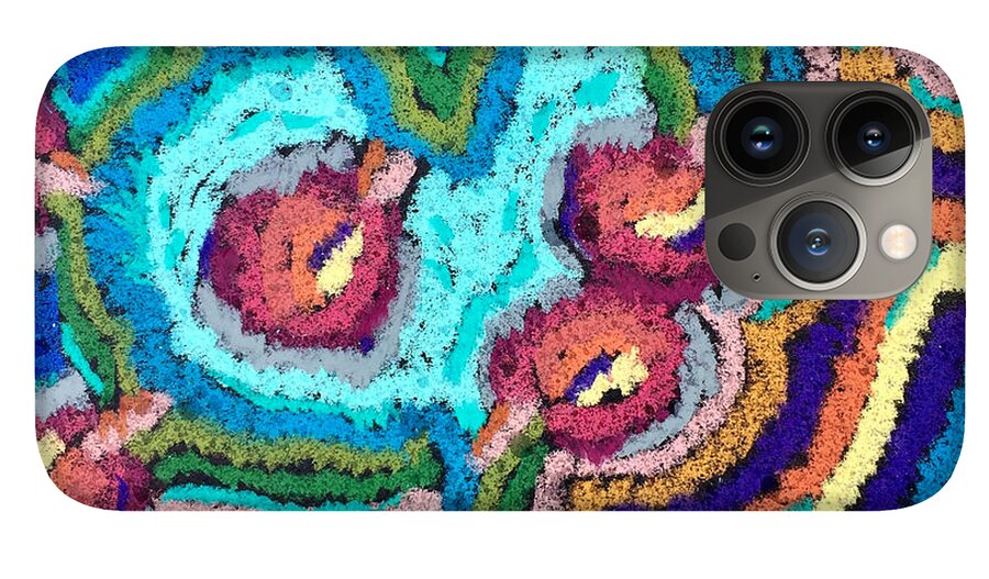 Phone Case | Chenille Posies | Gretchen Langner Art