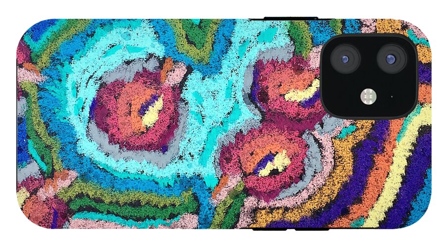 Phone Case | Chenille Posies | Gretchen Langner Art