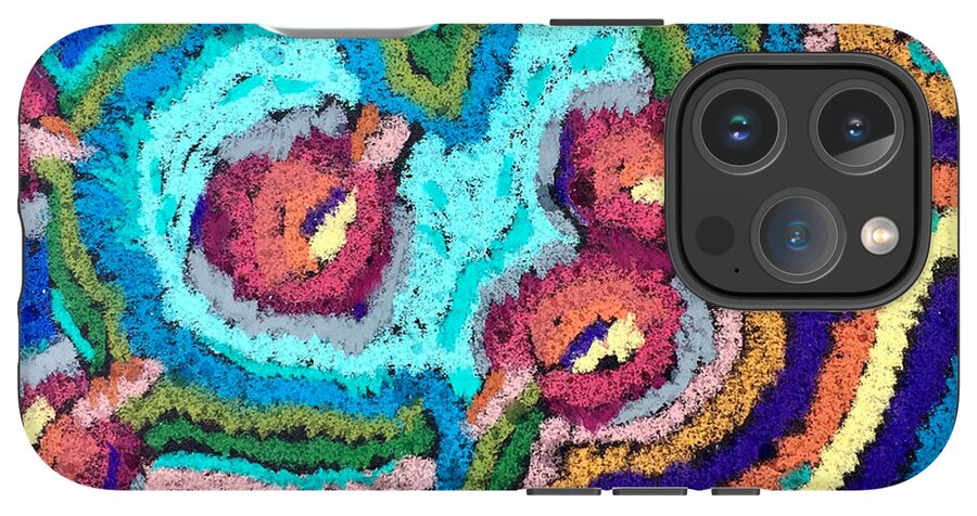 Phone Case | Chenille Posies | Gretchen Langner Art