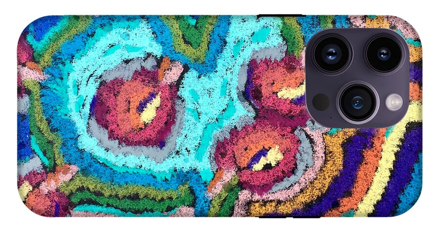 Phone Case | Chenille Posies | Gretchen Langner Art