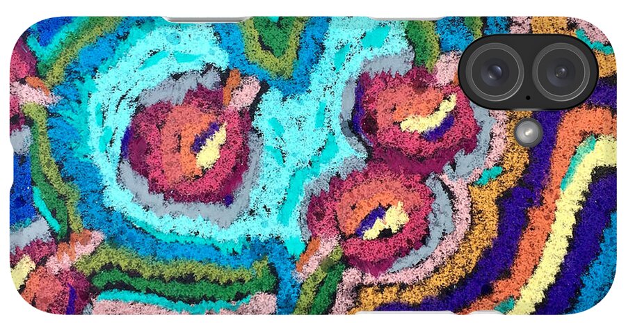 Phone Case | Chenille Posies | Gretchen Langner Art