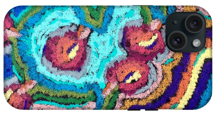 Phone Case | Chenille Posies | Gretchen Langner Art