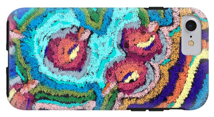 Phone Case | Chenille Posies | Gretchen Langner Art