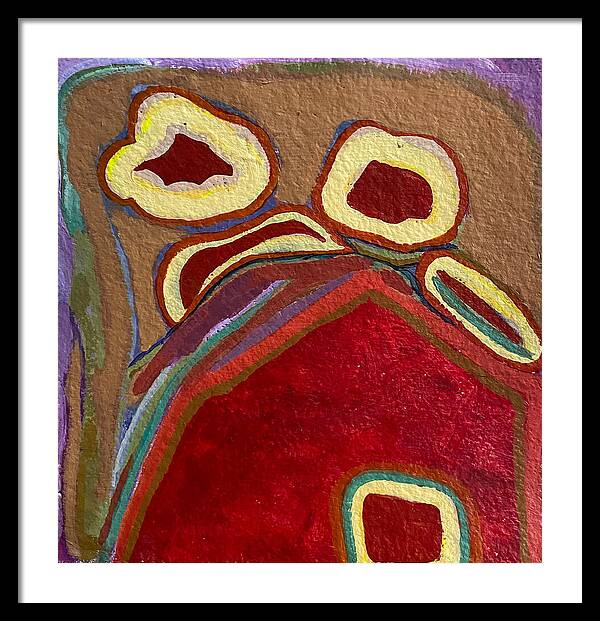 Framed Print | CocoBana Pad | Gretchen Langner Art