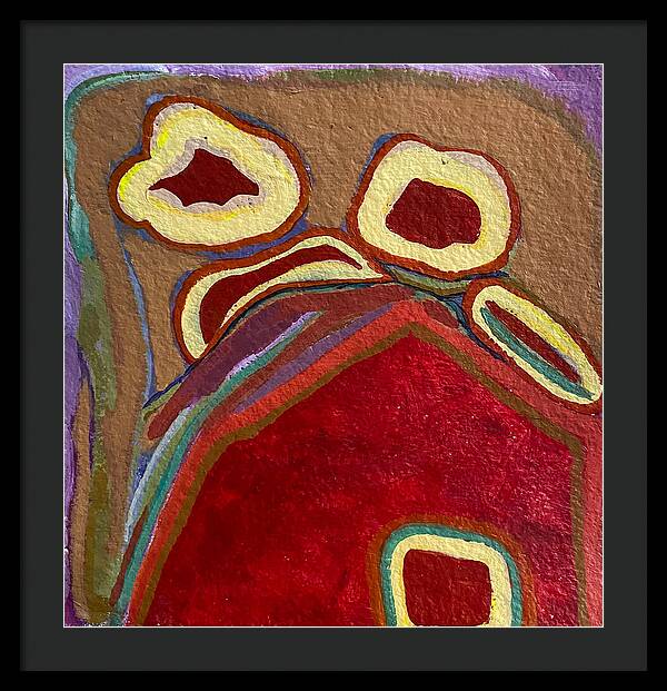 Framed Print | CocoBana Pad | Gretchen Langner Art