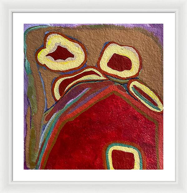 Framed Print | CocoBana Pad | Gretchen Langner Art