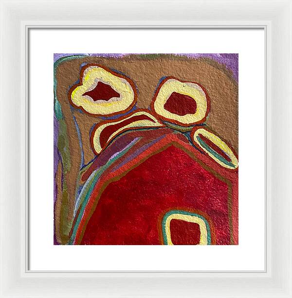 Framed Print | CocoBana Pad | Gretchen Langner Art