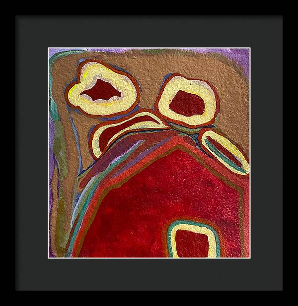 Framed Print | CocoBana Pad | Gretchen Langner Art