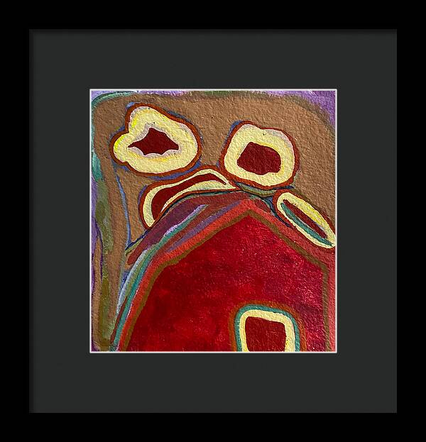 Framed Print | CocoBana Pad | Gretchen Langner Art