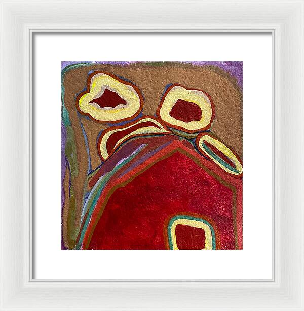 Framed Print | CocoBana Pad | Gretchen Langner Art