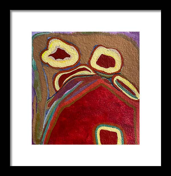Framed Print | CocoBana Pad | Gretchen Langner Art