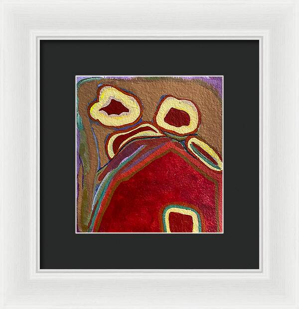 Framed Print | CocoBana Pad | Gretchen Langner Art