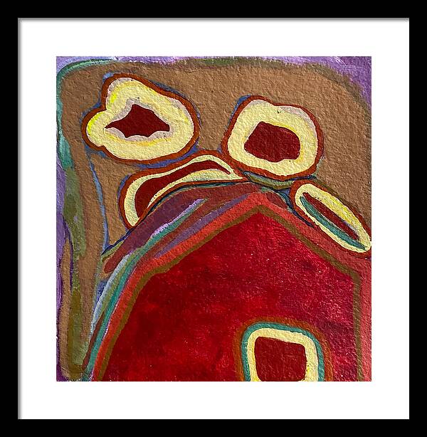 Framed Print | CocoBana Pad | Gretchen Langner Art