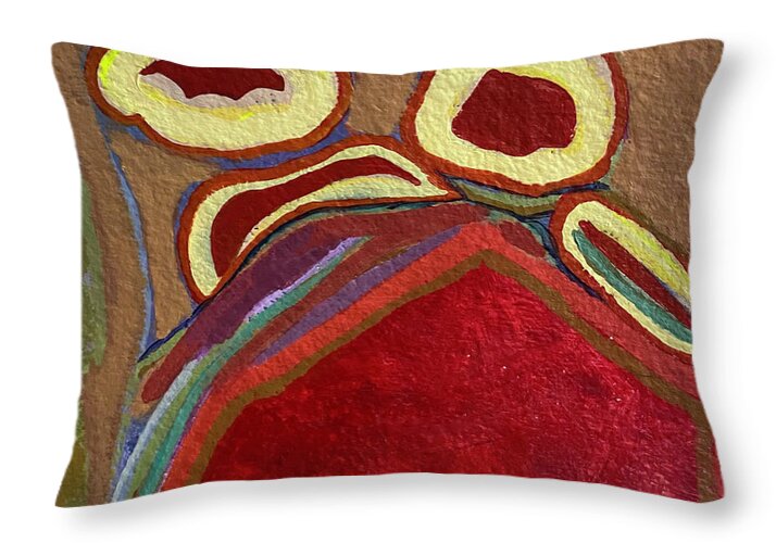 CocoBana Pad - Throw Pillow | Gretchen Langner Art