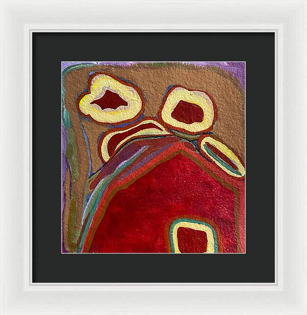 Framed Print | CocoBana Pad | Gretchen Langner Art