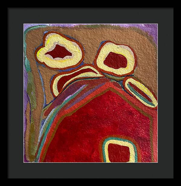 Framed Print | CocoBana Pad | Gretchen Langner Art