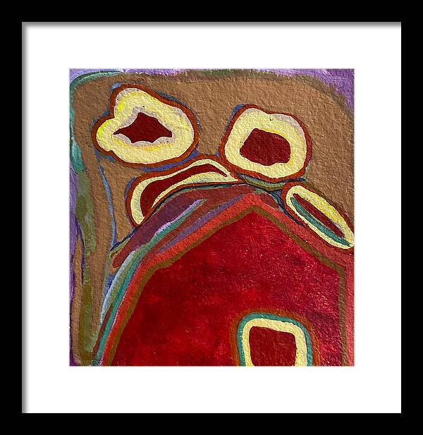 Framed Print | CocoBana Pad | Gretchen Langner Art