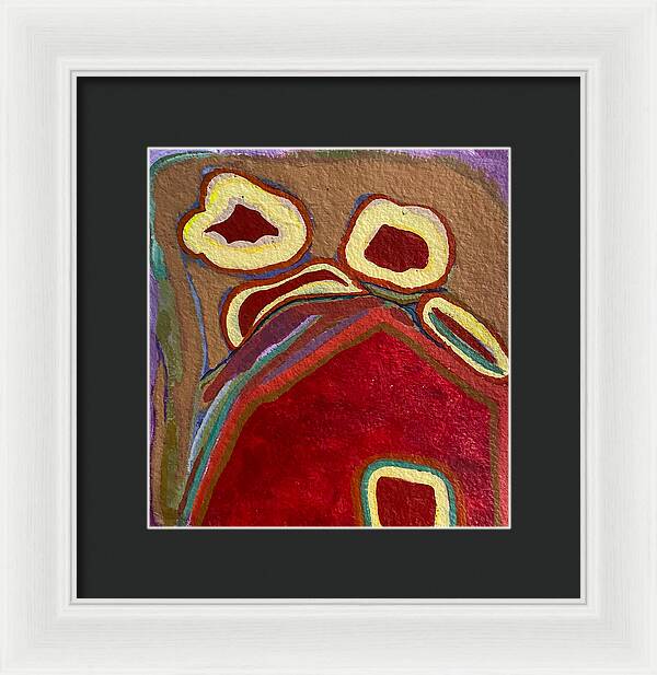 Framed Print | CocoBana Pad | Gretchen Langner Art