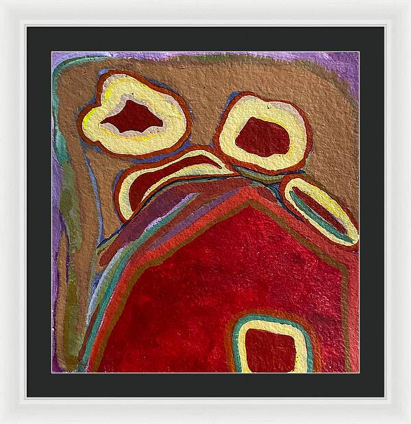 Framed Print | CocoBana Pad | Gretchen Langner Art