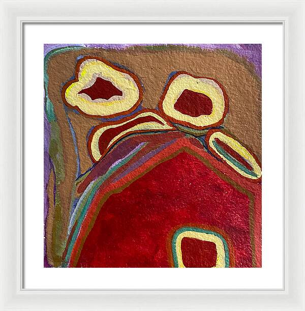 Framed Print | CocoBana Pad | Gretchen Langner Art