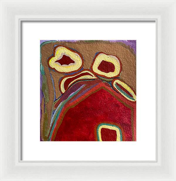 Framed Print | CocoBana Pad | Gretchen Langner Art
