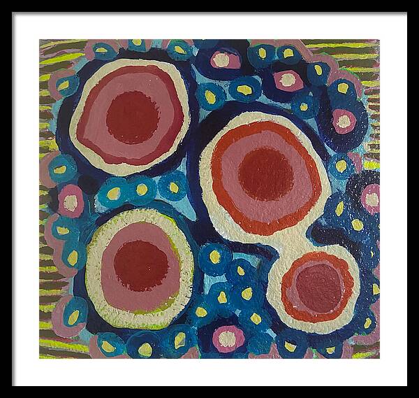 Framed Print | Confetti | Gretchen Langner Art