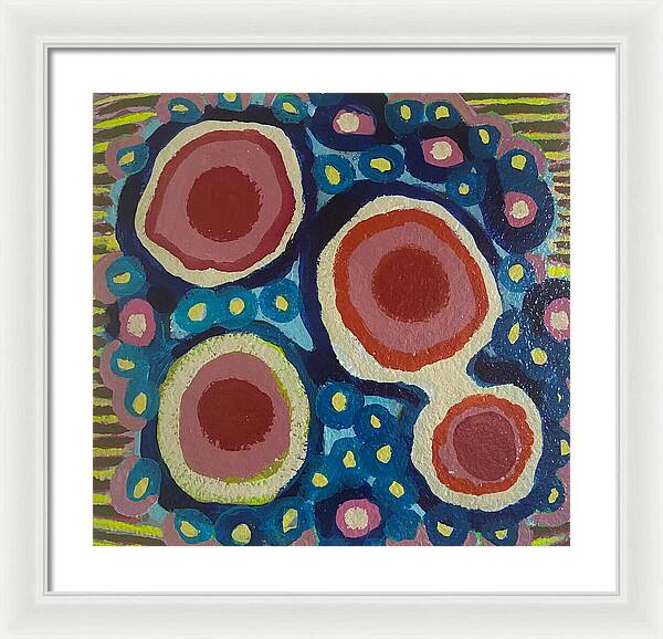 Framed Print | Confetti | Gretchen Langner Art