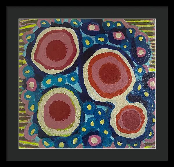 Framed Print | Confetti | Gretchen Langner Art