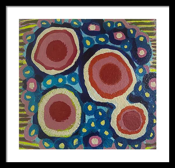Framed Print | Confetti | Gretchen Langner Art