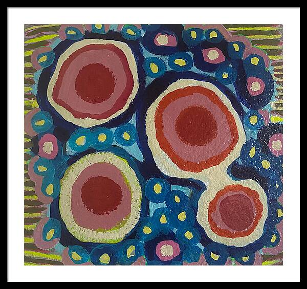 Framed Print | Confetti | Gretchen Langner Art