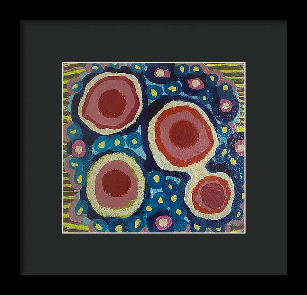 Framed Print | Confetti | Gretchen Langner Art
