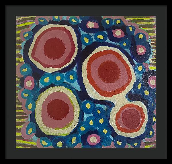 Framed Print | Confetti | Gretchen Langner Art