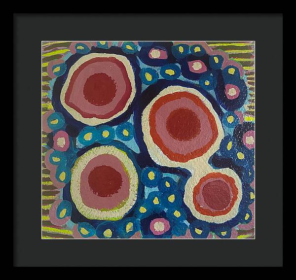 Framed Print | Confetti | Gretchen Langner Art