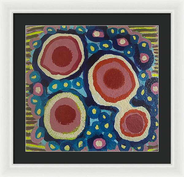 Framed Print | Confetti | Gretchen Langner Art