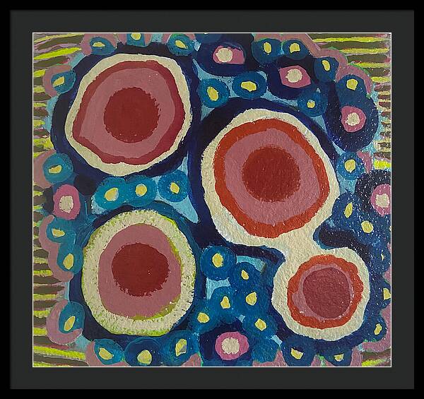Framed Print | Confetti | Gretchen Langner Art