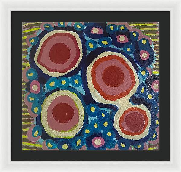 Framed Print | Confetti | Gretchen Langner Art