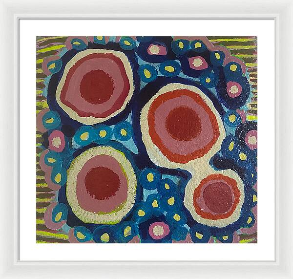 Framed Print | Confetti | Gretchen Langner Art