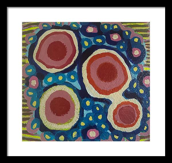 Framed Print | Confetti | Gretchen Langner Art