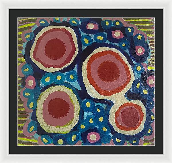 Framed Print | Confetti | Gretchen Langner Art