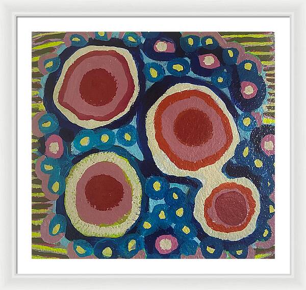 Framed Print | Confetti | Gretchen Langner Art