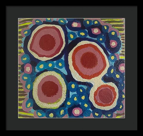 Framed Print | Confetti | Gretchen Langner Art