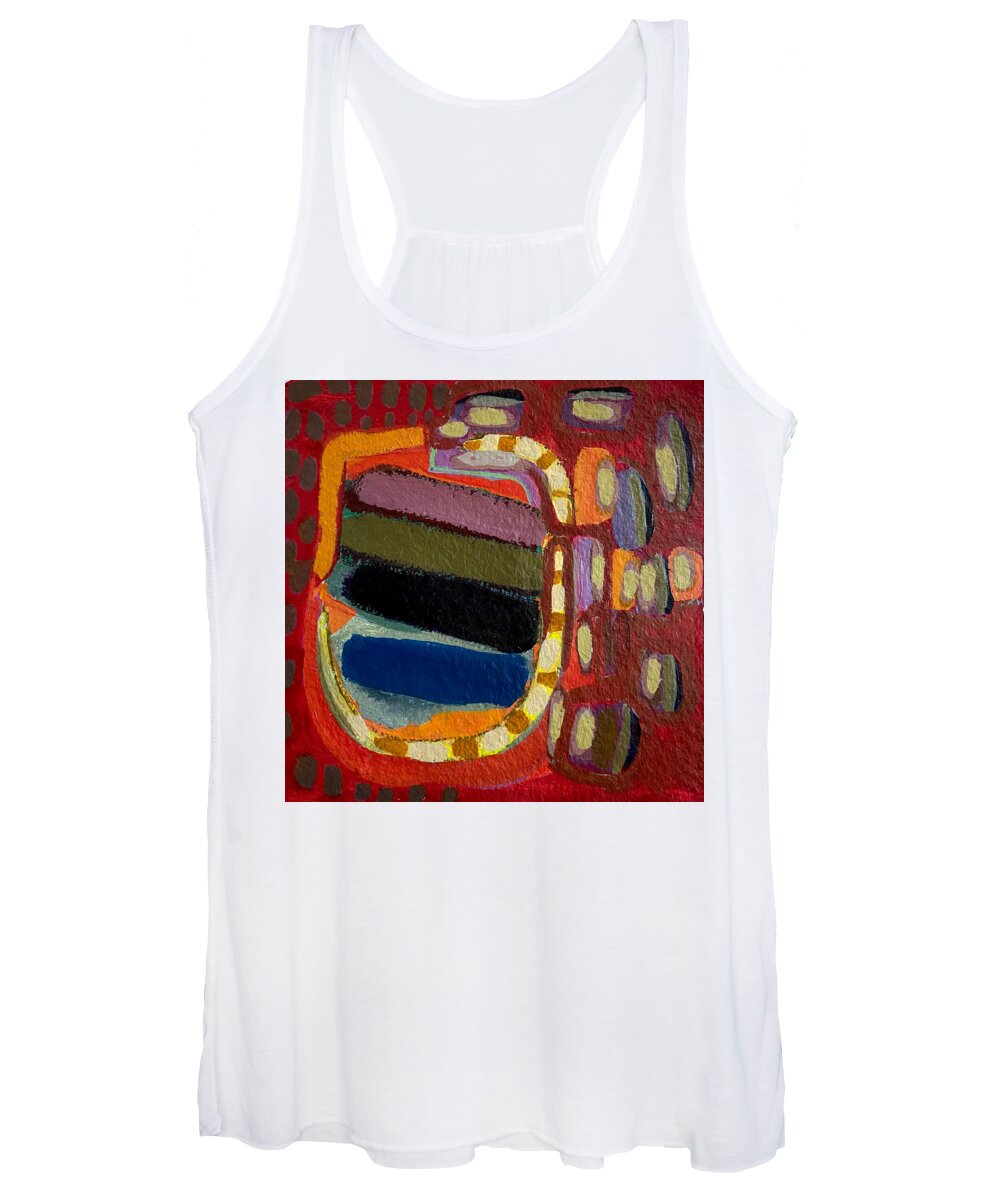Decorative Flask - Women's Tank Top | Gretchen Langner Art