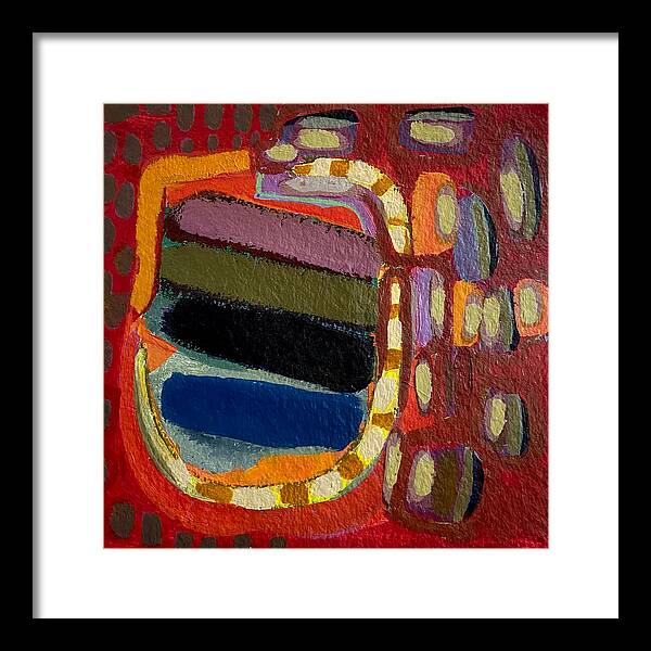 Framed Print | Decorative Flask | Gretchen Langner Art
