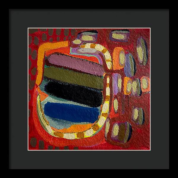 Framed Print | Decorative Flask | Gretchen Langner Art