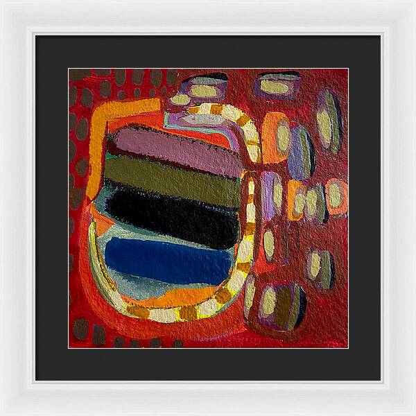 Framed Print | Decorative Flask | Gretchen Langner Art